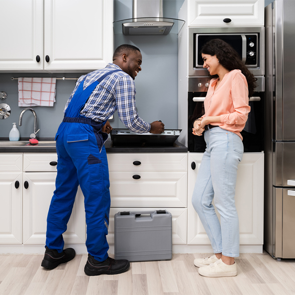 what kind of warranty do you offer on your cooktop repair services in Mc Adenville